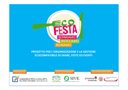 Scarica il PDF per saperne di più su “Ecofesta”