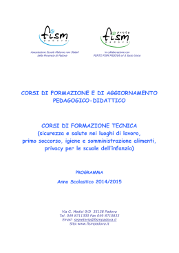 corsi 2014-2015