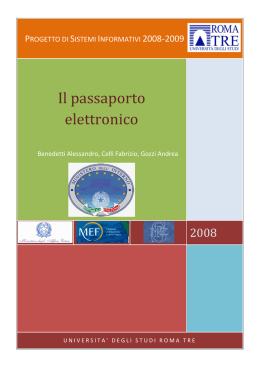 Il passaporto elettronico