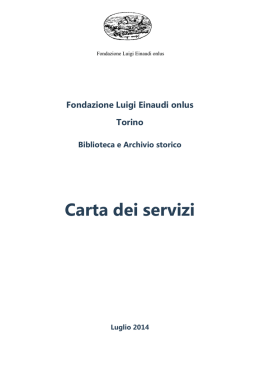 the Charter in pdf (in Italian)