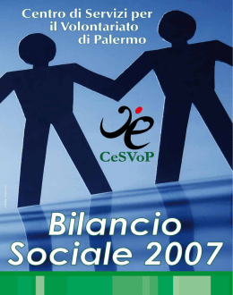 Bilancio sociale 2007