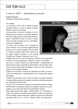 Scarica versione PDF - Collegio IPASVI Brescia