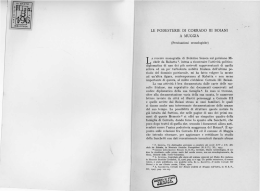 le podesterie di corrado iii boiani - Soprintendenza archivistica del