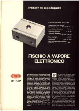 Amtron UK852 - Steam whistle