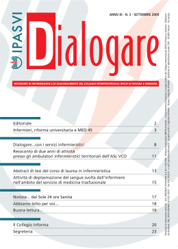Dialogare n°3 (settembre 2009)