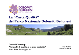 Parco Nazionale delle Dolomiti Bellunesi