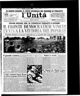 l`Unit&agrave;