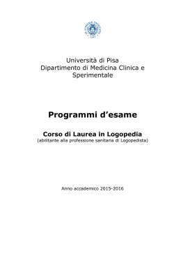LOG_Guida2015-2016_DEF - Medicina e Chirurgia