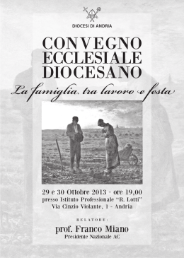 opuscolo - Diocesi di Andria