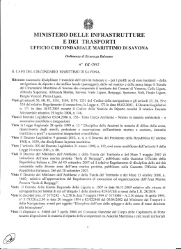 MINISTERO DELLE INFRASTRUTTURE