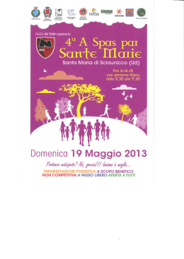 volantino - Atletica CUS Udine