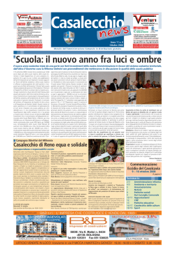 Ottobre 2008 - Comune di Casalecchio di Reno