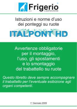Istruzioni Italalpont.cdr - Frigerio Carpenterie SpA