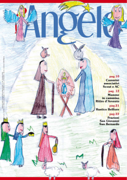 pag.10 Cammini associativi Scout e AC pag. 12 Mamme in cammino