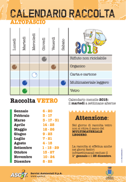 Calendario 2015 Altopascio