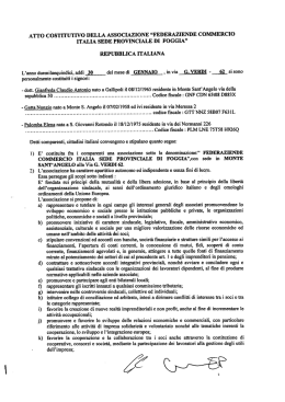 foggia statuto