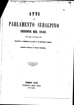 Indice dell`Attivit&agrave; Parlamentare