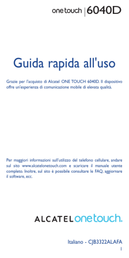 Scarica - ALCATEL ONETOUCH