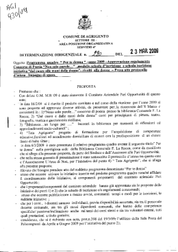 Approvazione regolamento Concorso di Poesia "Non solo parole…"