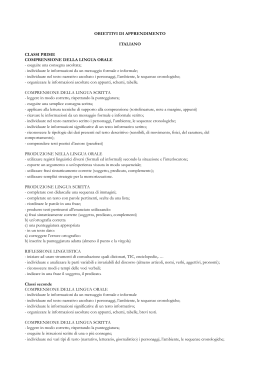 Obiettivi disciplinari(1) (Copia in conflitto di Maria Giusti 2013-11-19)