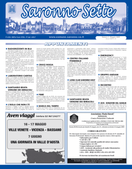 Saronno Sette n&deg;15 - Comune di Saronno