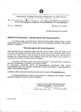 Ministero dell`istruzione, dell`Universii&agrave; e della Ricerca