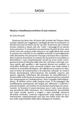 Musica e cittadinanza artistica