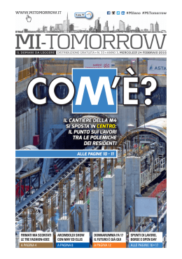 Mi-Tomorrow - 24 Febbraio 2016