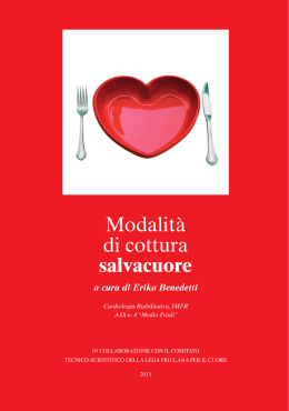 Modalit&agrave; di cottura salvacuore