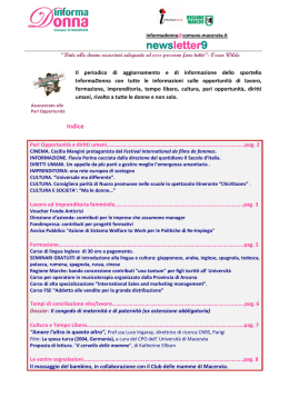 newsletter9 - Comune di Macerata