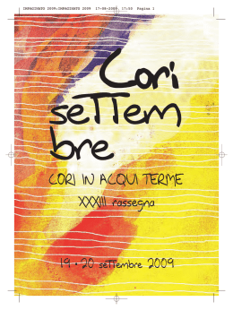 impaginato 2009:impaginato 2009