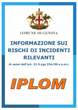 Iplom - Comune di Genova.