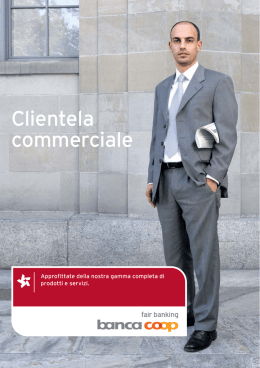 Opuscolo - Bank Coop