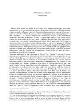 Dall`irrendentismo al fascismo in Fascismo e foibe&hellip;