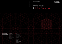 Siedle Access IP Safely Connected