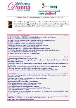 newsletter5 - Comune di Macerata