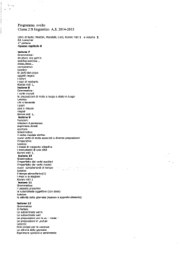 2B LINGUISTICO - Liceo Scientifico