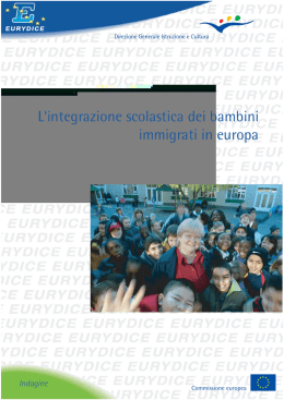 L`int&eacute;gration scolaire des enfants immigrants en Europe