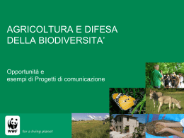 agricoltura e difesa della biodiversita