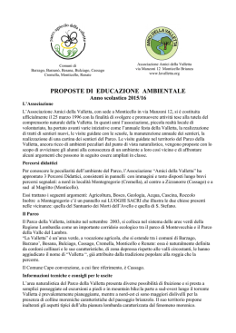 opuscolo - Parco della Valletta