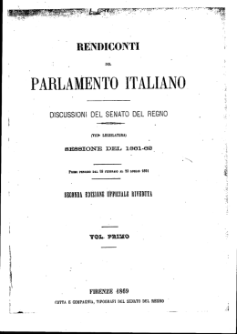 parlamentщ italiano - Senato della Repubblica
