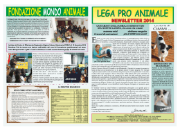 PDF-Datei ~ 842KB - Fondazione Mondo Animale