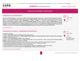EXPO 2015 - PDF TEMPLATE