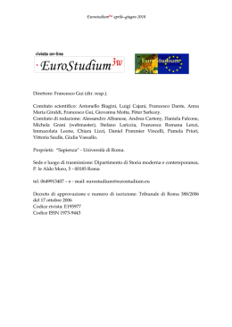 numero completo in pdf - Eurostudium