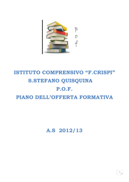 POF 2012/2013 - Maestro Lorenzo Panepinto