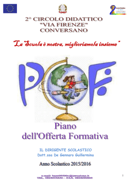 POF 2015-16 (Piano Offerta Formativa)