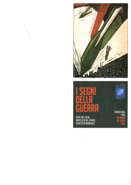 Opuscolo della mostra - ANMIG Sezione di Pisa