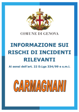 Carmagnani - Comune di Genova.