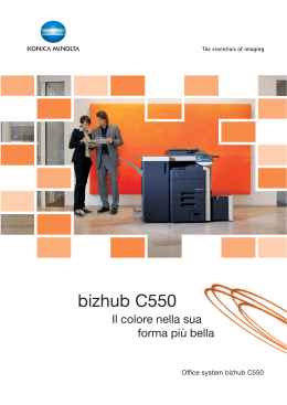 bizhub C550 - CremonaUfficio