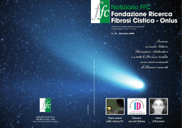 Notiziario n. 23 - Fondazione per la Ricerca sulla Fibrosi Cistica